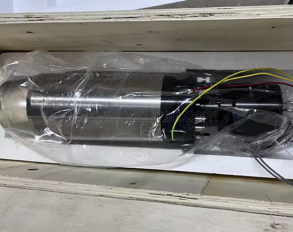 7.5KW 220V/380V Air Cooled BT30 ATC Spindle Motor JGL125-30-24Z 4Nm Automatic Tool Change Spindle Motor